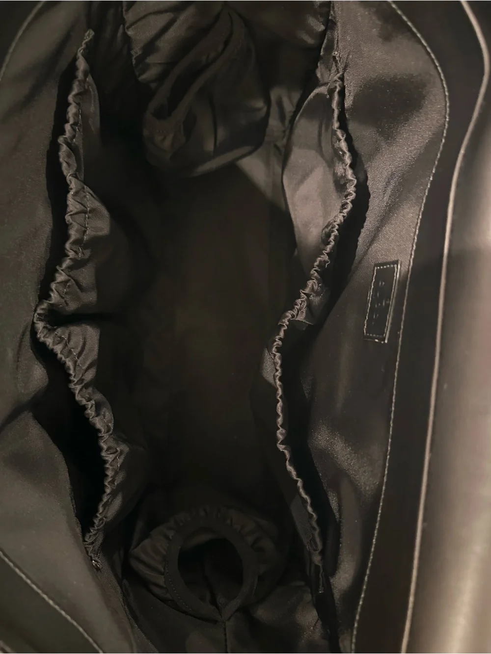 Gucci Black and Gray Diaper Bag